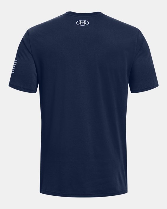 Men's UA Freedom Logo T-Shirt, Blue, pdpMainDesktop image number 5